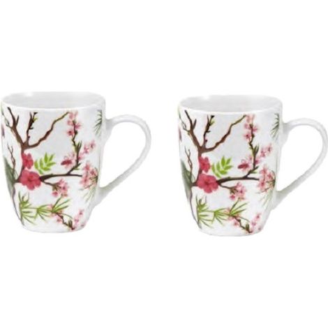 Fade mug Paradise porcellana fine decoro esotico 350 ml (1/2)