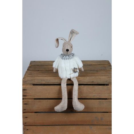 12x Kantenhocker Osterhase Sitzer Figur Dekoration Haushalt Regal Innen Ostern (1/4)