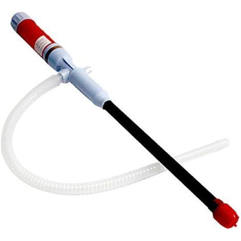 Pompe à siphon électrique pour transfert de liquide (diesel, carburant, huile, eau, etc.), alimentée par batterie (1/4)