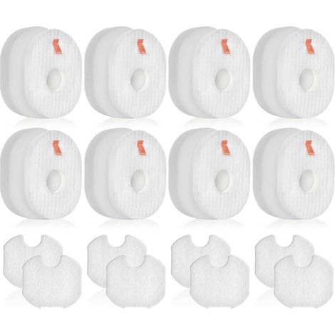 Lntyq Ersatzfilter für Shark Rocket HV301, HV300, HV292, HV300W, HV302, HV305, HV310, UV540, CS100 Staubsauger, 4er-Pack Schaumstoff-, Filz- und Nachfilter-Set, Ersatzteil XFFV300 (1/5)