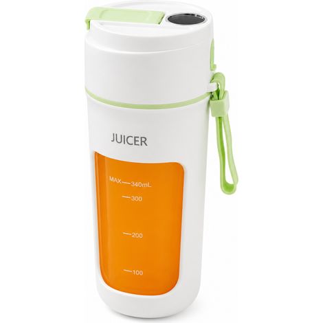 Mini Blender Portable Électrique sans Fil 340 ml avec Écran LCD, Vert (1/5)