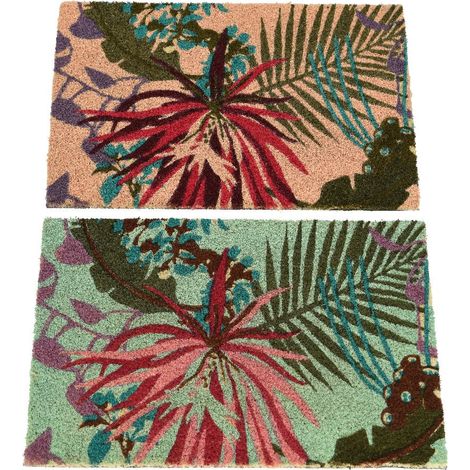 1PZ ZERBINO TROPICAL 40X60X1.5CM MODELLO ASSORTITO ACCESSORI DECORO CASA