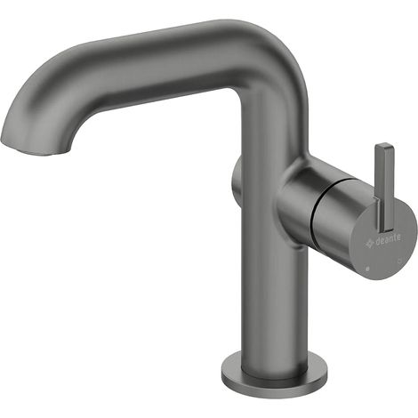 Waschbeckenarmatur mit rechteckigem Auslauf, titaniumfarben, SILIA-30 (1/3)