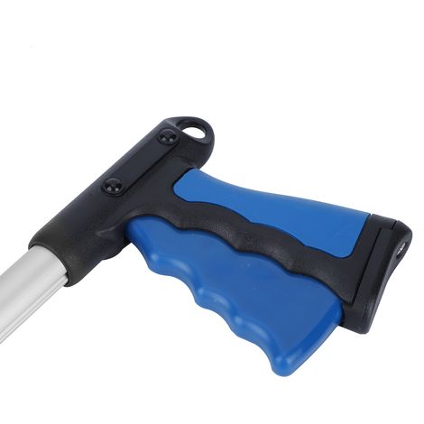 Pinces Multifonction Longues avec Tube Argenté et Manche Bleu - Aluminium Alliage - Poids 258g - Longueur 80cm - 1 Pince (1/5)