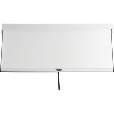 Seitenwand für Pergola HHG-263, Pavillon Rollo Ersatzseitenwand, Stoff/Textil sturmfest 3x3m weiß