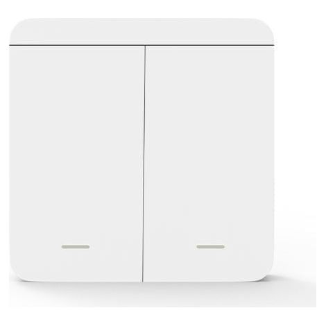 Interrupteur Mural sans Fil Bouton Double - SILAMP (1/2)