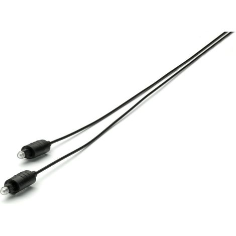 Vivanco B46/40 10 cable de audio 1 m Toslink Negro (1/2)