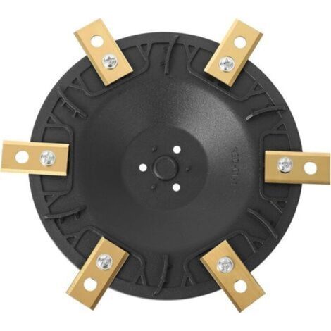 Disque de rechange pour tondeuse robot. disque rotatif 6 lames + 6 lames. compatible avec WORX/Landxcape/Kress/Einhell (1/4)