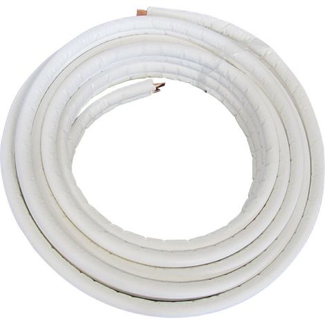 BOSCH Zubehör für Split-Wärmepumpen Kälteleitung 1/4" und 5/8", Länge 20m, 7716842659 (1/2)