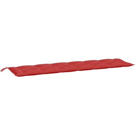 Maison Exclusive - Gartenbank-Auflage Rot 200x50x7 cm Oxford-Gewe