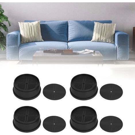 Patins antidérapants pour pieds de meubles, tables, chaises, tables basses et pieds de lit, vendus par lots de 4. (1/5)