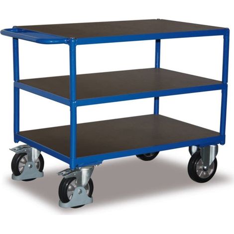 VARIOfit Schwerlast Tischwagen mit 3 Ladeflächen 1.595 x 800 mm (1/2)