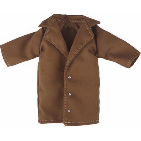 Veste de Costume pour Poupée Manteau Accessoire Élégant pour Collection Convient à la Photographie Décoration de Scène Collection de Poupées Loisirs Créatifs , Kaki (1/5)