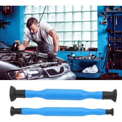 Ventilschleifer mit Kunststoffgriff und Saugnapf, geeignet zum Schleifen von Ventilen an Auto- und Motorradzylindern und -motoren. (1/5)