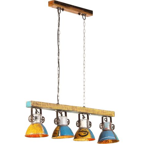 Industrial Ceiling Lamp 25 W Multicolour 111cm E27 vidaXL (1/5)