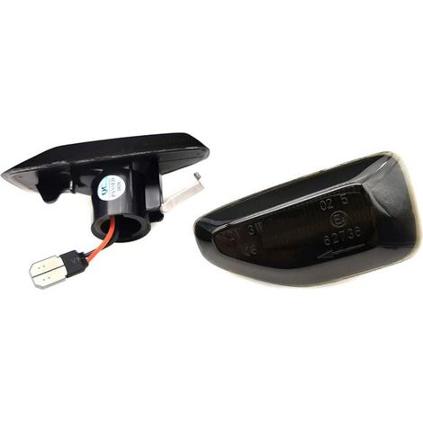 Kit Freccia Laterale a Led Side Marker Dinamica Lente Fume Dacia Logan II Sandero II Duster 261601801R (1/3)