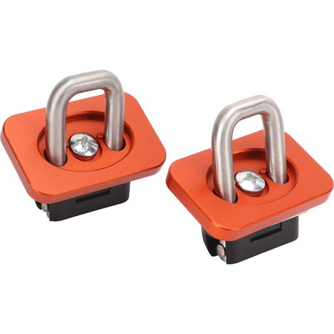 Ancrages en acier inoxydable 35° pour benne de camion, remplacement rétractable pour anneau de taureau (1/5)