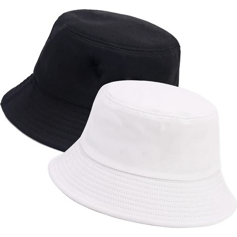 2 Pack Unisex Hat Bobs for Women Men Summer Fishing Sun Hat (1/5)