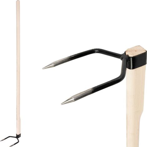 Hacke Strend Pro, Eckhacke, groß, Holzstiel 120 cm