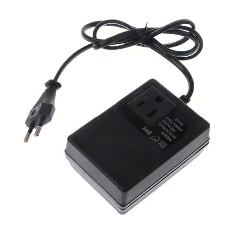 Transformateur abaisseur de tension 200 W CA 220 V vers 110 V, adaptateur de voyage avec prise UE (1/5)