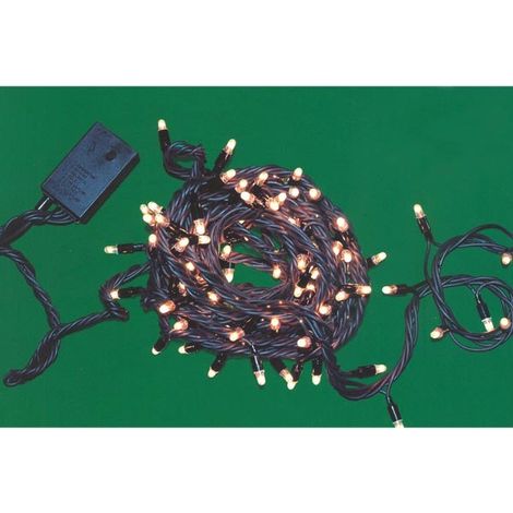 Guirnalda LED 144 Luces Blancas 15 m con 8 Efectos, Memoria y Unión Múltiple IP44