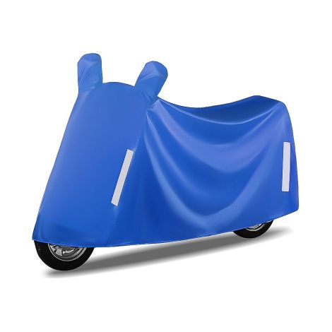Telo coprimoto, adatto sia alle giornate di sole che a quelle di pioggia, con protezione da sole, pioggia e polvere, realizzato in tessuto Oxford, CZ-55, blu royal, taglia 3XL (1/2)