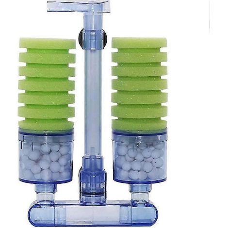 Filtre d'aquarium, filtre biochimique ultrasonique silencieux à éponge, pompe à air pour aquarium à poissons betta - AquaForge (1/5)