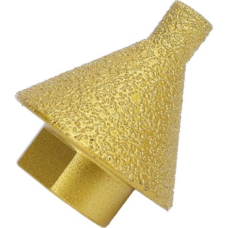 Forets diamantés coniques M14 38 mm pour meuleuse, chanfreinage, perçage, élargissement et meulage du marbre, carrelage et quartz (1/5)