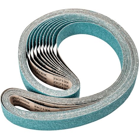 PFERD TOOLS Zirkon Schleifband BA 50x2000mm Z36 für hohen Abtrag mit Bandschleifer 10 Stk (1/5)