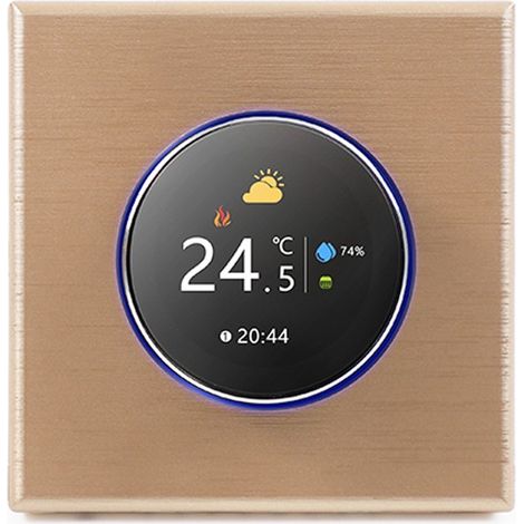 Termostato WiFi Beca BHT-7000GALW con Manopola Gold (1/4)