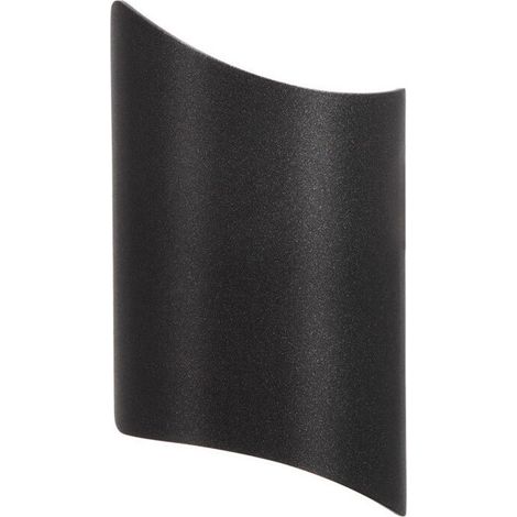 SABIR 10W Imperméable Moderne Applique Murale LED Lampe Murale Up Down Aluminium Lèche-murs LED Intérieur Extérieur pour Salle de Bains Escalier Salon Chambre à Coucher Couloir Porche, Noir 3000K (1/5)