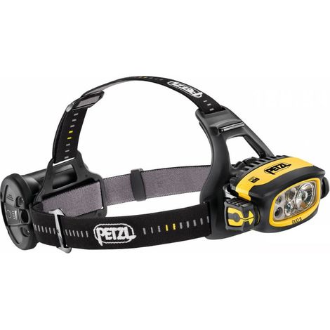 Petzl Duo S Stirnlampe Schwarz Gelb ultra-leistungsstark