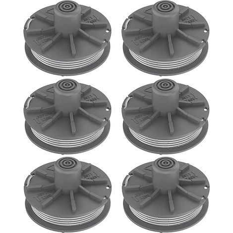 Packung mit 6 Spulen Trimmerfaden für Gardena 5307-20, Easycut 400 Art. 8846, EasyCut 400/25 Art. 9807, ComfortCut450 Art. 8847 (1/5)