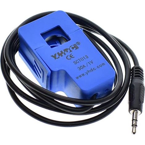30A SCT-013-030 Transformateur de Courant Alternatif pour capteur Split-Core Non invasif (1/5)