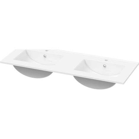 Waschtisch mit/ohne Waschbecken Waschbeckenunterschrank Badmöbel 120cm nur Waschbecken (1/2)