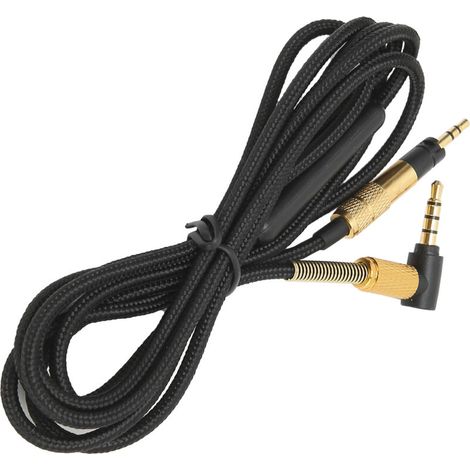 Câble de remplacement avec micro et contrôle audio pour Sennheiser HD4.30, HD4.40BT, HD4.50BTNC (1/5)
