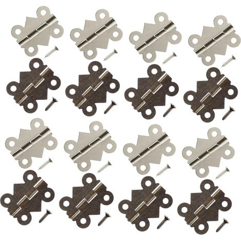 20 Pièces Charnières Style Ancien Pour Portes (1/5)