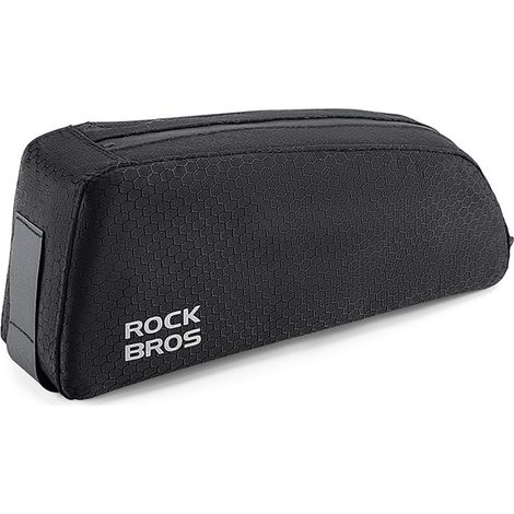 Bolsa para bicicleta con montaje en cuadro, 0,9 l - negra