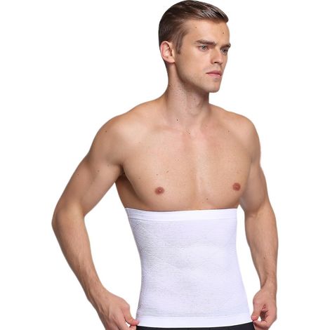 Ceinture lombaire chauffante élastique pour soulager les douleurs du bas du dos, taille M, soutien dorsal souple, maintien abdominal confortable, protection thermique réglable. (1/4)