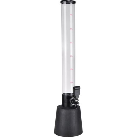 Zapfsäule 3,0l mit Zapfhahn - Biersäule Getränke Säule Trinksäule XXL Biertower