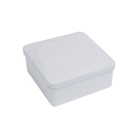 BOITE DE DÉRIVATION 80X80X42MM ÉTANCHE IP55 FACES LISSES GAMME OPTIBOX BLM BLM525309 (1/2)