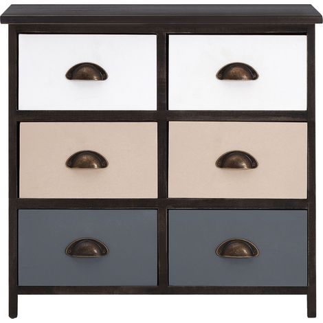 Premier Housewares Urban Loft 6 Drawers Chest