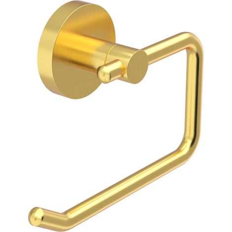 Nimco Unix - Portarrollos de papel higiénico, oro cepillado UNZ 13055-Z (1/2)