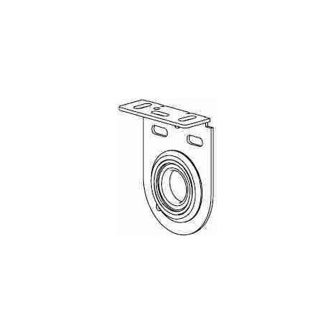 Nice 523.18045 - Supporto intermedio bianco per rulli Acmeda S45