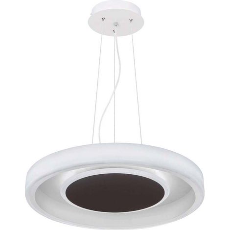 Lampada a sospensione a pendolo a LED a soffitto, telecomando, luce notturna dimmerabile, memoria (1/4)