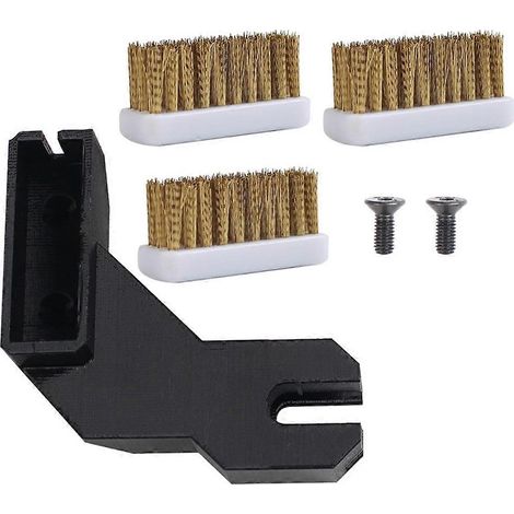 Brosse de nettoyage pour imprimante 3D, fil de cuivre, manche en cuivre, compatible avec la buse de nettoyage Anycubic Vype Hotend. (1/5)