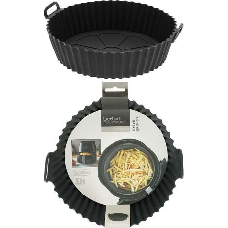 Tristar Molde Redondo de Silicona Negro 20 cm