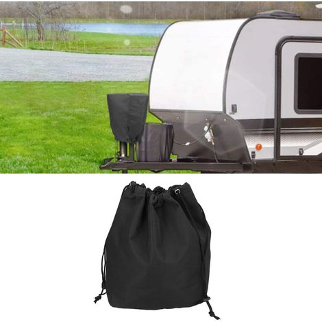 Housse imperméable et résistante à la pluie pour caravane, remorque, tracteur, timon électrique, housse de protection contre la pluie (1/5)