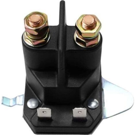 Relais de démarreur 12 V pour tondeuse à gazon, motoneige, voiturette de golf et tracteur de pelouse Trombetta 862-1241-211-12 (réf. 532192507)