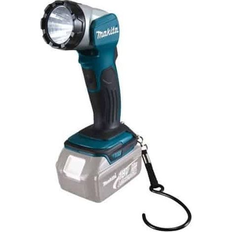 Lampe torche LED 14.4V/18V Li-ion – Tête ajustable 12 positions – Pour chantiers humides – Batteries compatibles BL1415, BL1430, BL1440 (1/2)